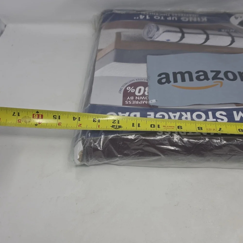 King/Cal-King Foam Mattress Vacuum Bag for Moving, Storage, Vacuum Seal Mattress